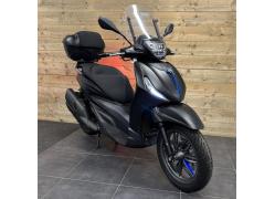 Piaggio Beverly S 400 E5+ Mat-Zwart 05-2025 0km Demo Aanbieding Rijklaar (excl topkoffer)